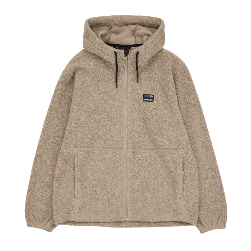 POLAR CON CAPUCHA - GRAVEL